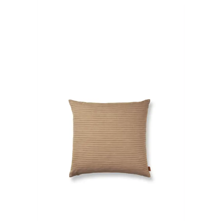 Brown Cotton Cushion
