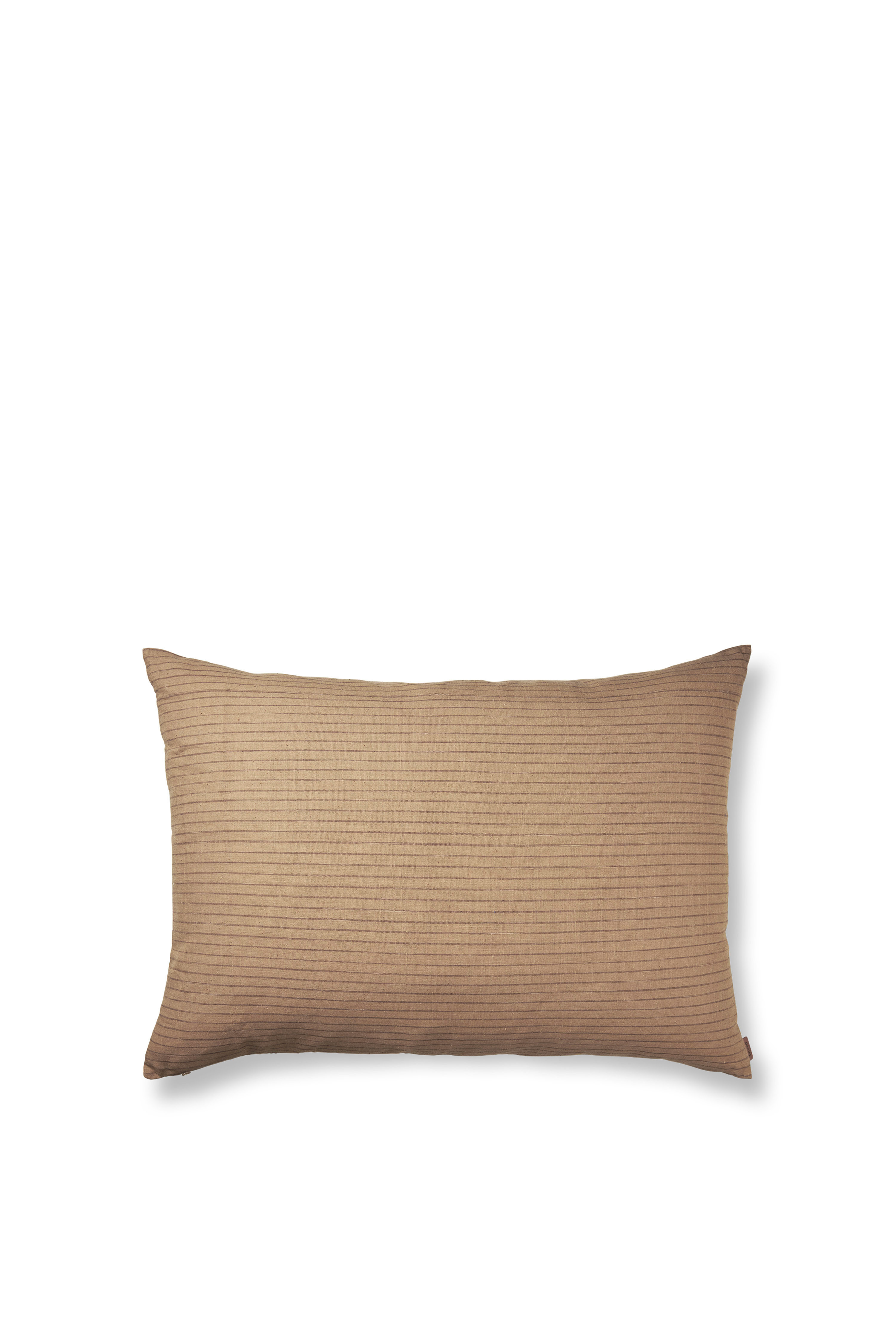 Brown Cotton Cushion