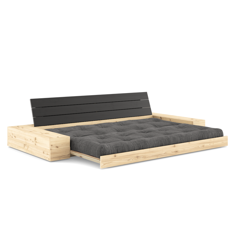 Base with 2 Sideboxes Black Night lacquered