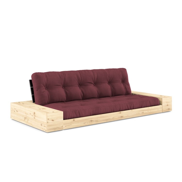 Base with 2 Sideboxes Black Night lacquered