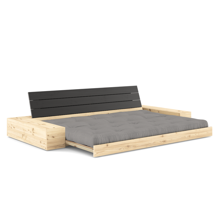 Base with 2 Sideboxes Black Night lacquered