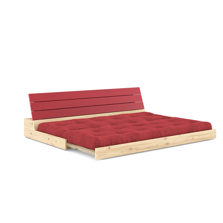 Base Poppy Red lacquered