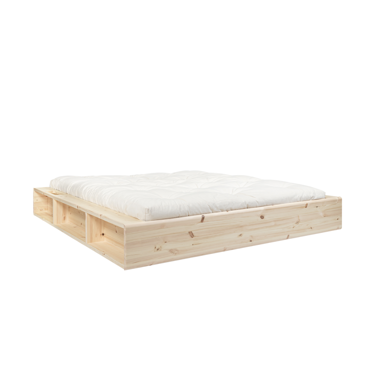 Ziggy Bettgestell mit Lattenrost und Aufbewahrung