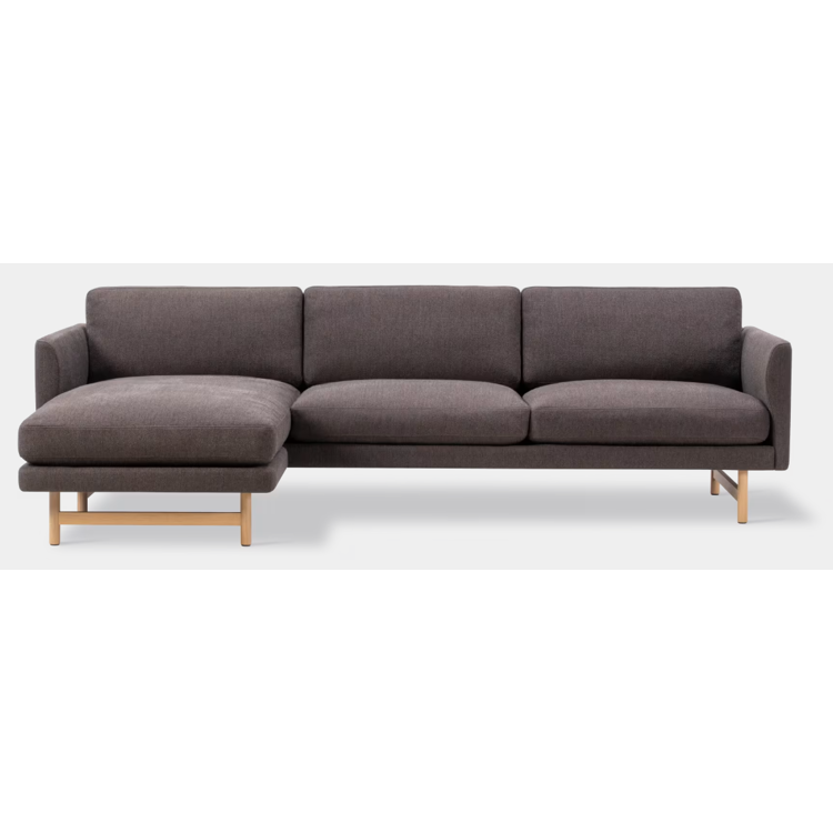 Calmo 80 Sofa, 3 Sitzer mit Chaiselong