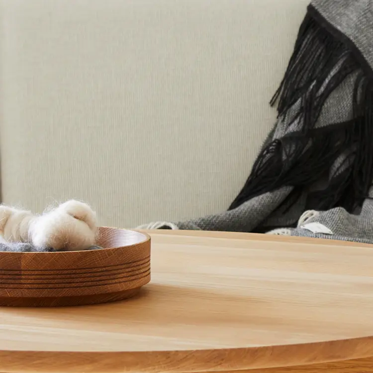Section Wooden Bowl