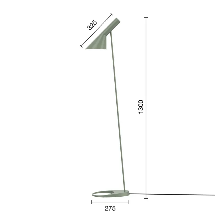 AJ Stehleuchte Warm Grey