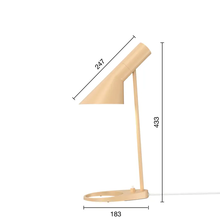 AJ Mini Tischleuchte Warm Grey