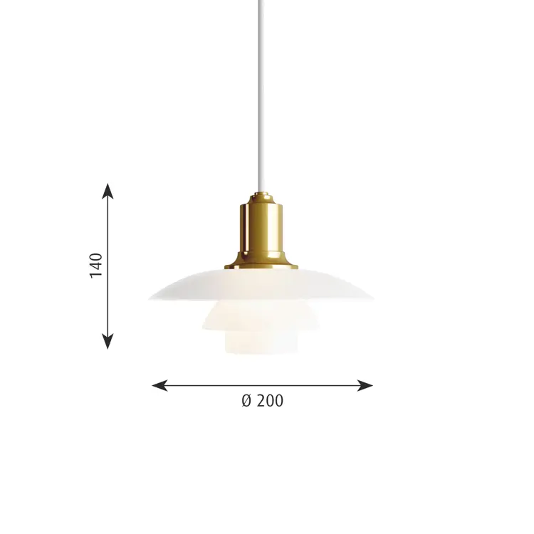 PH 2/1 Pendelleuchte