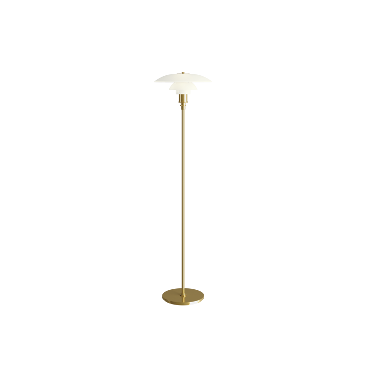 PH 3½-2½ Stehleuchte Brass Metallised