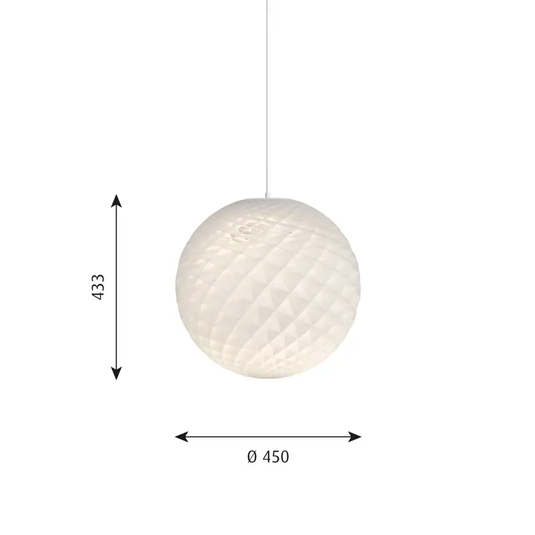 Patera White Ø 900