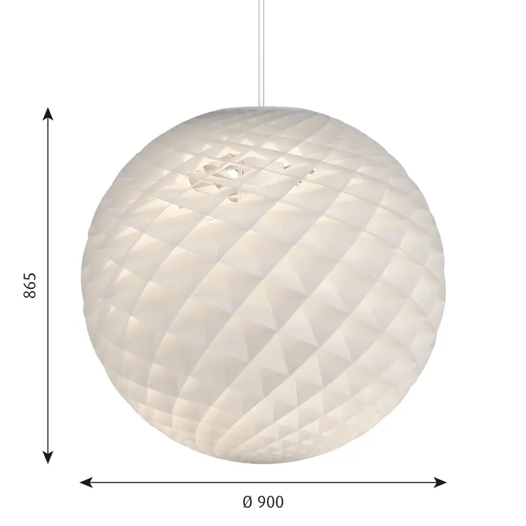 Patera White Ø 900