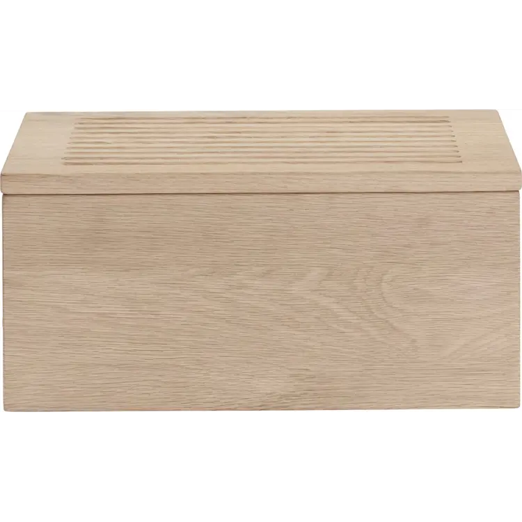 Gourmet Wood Box - H16,5 x 20 x 35 cm
Oak