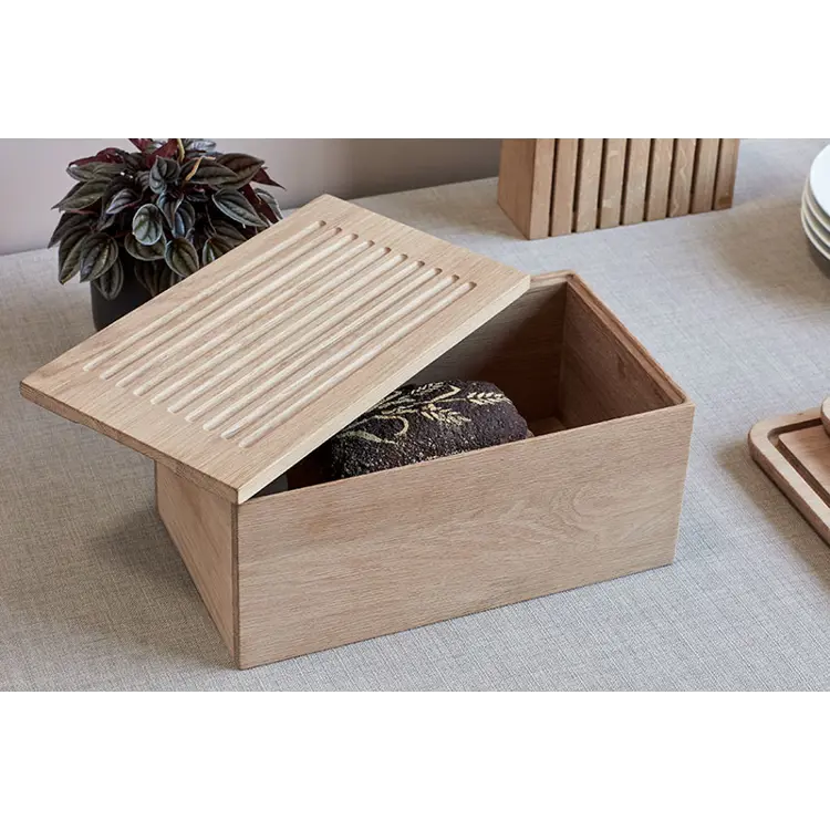Gourmet Wood Box - H16,5 x 20 x 35 cm
Oak
