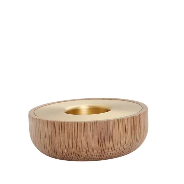 Oak Nordic tea light - H4xØ11 cm
Oak