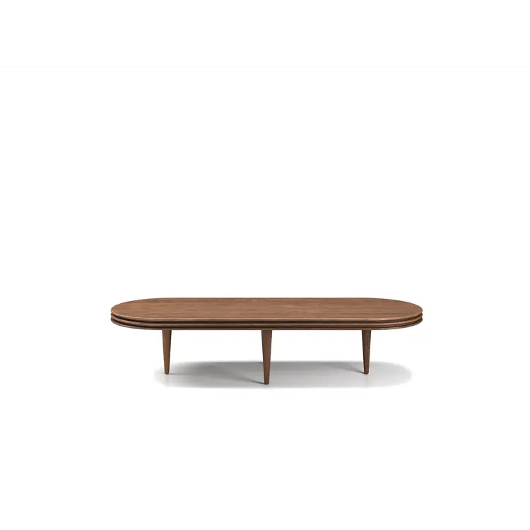Groove Coffee Table Oval