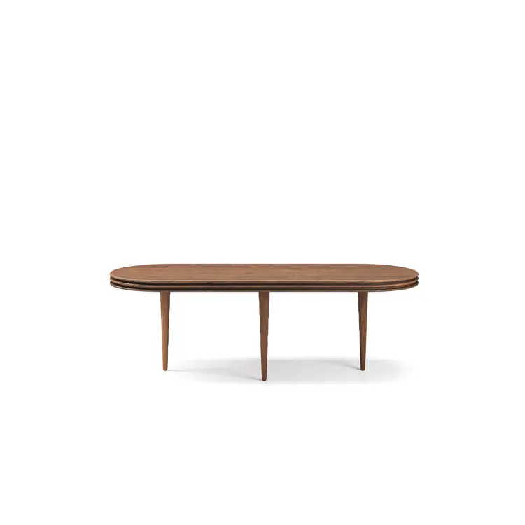 Groove Coffee Table Oval