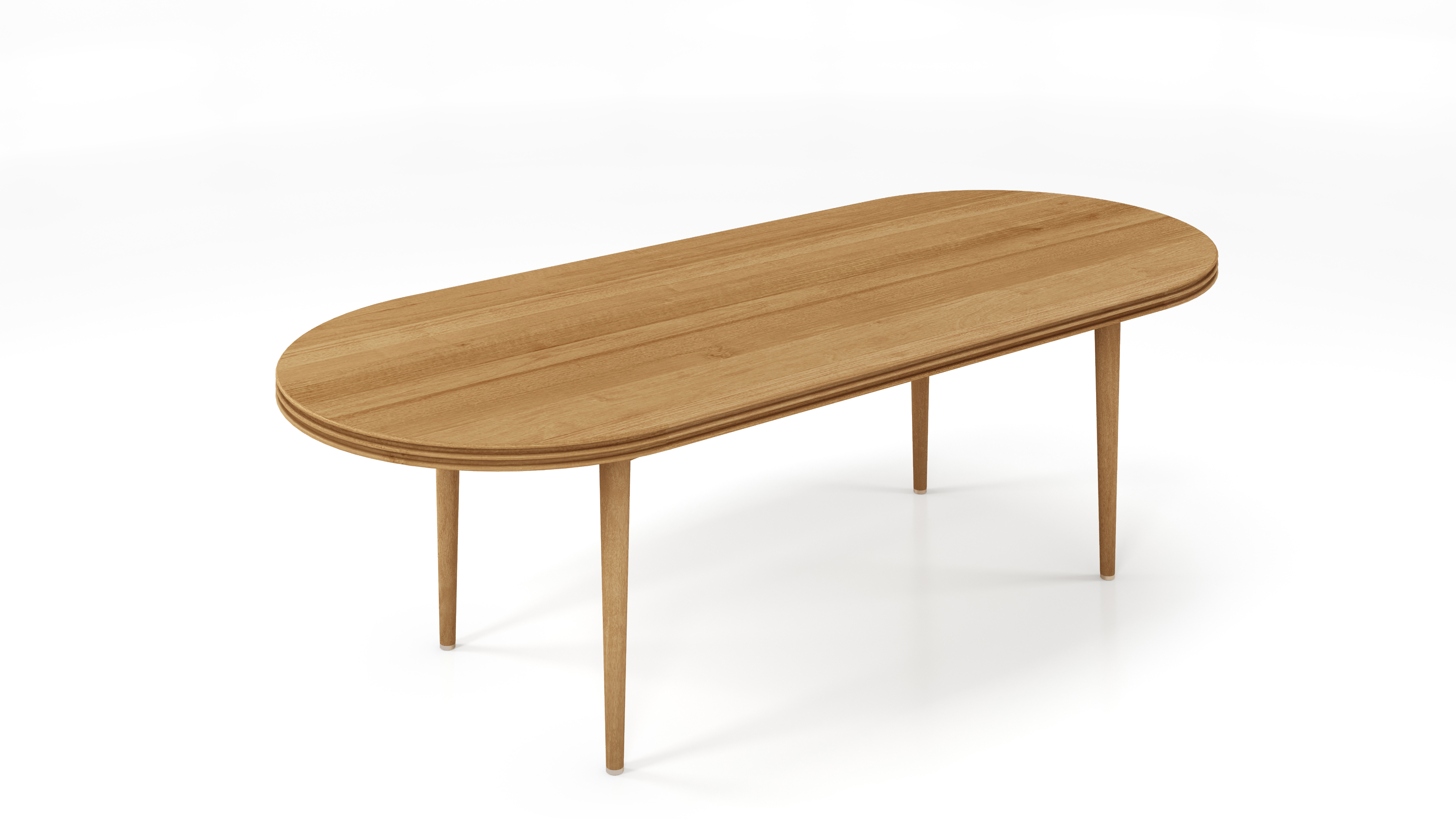 Groove Table oval