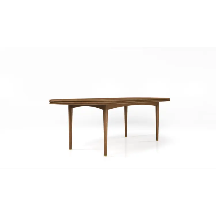Groove Table oval