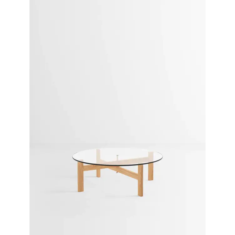 Round Coffee Table, 88 cm, Oak (FSC 100%)