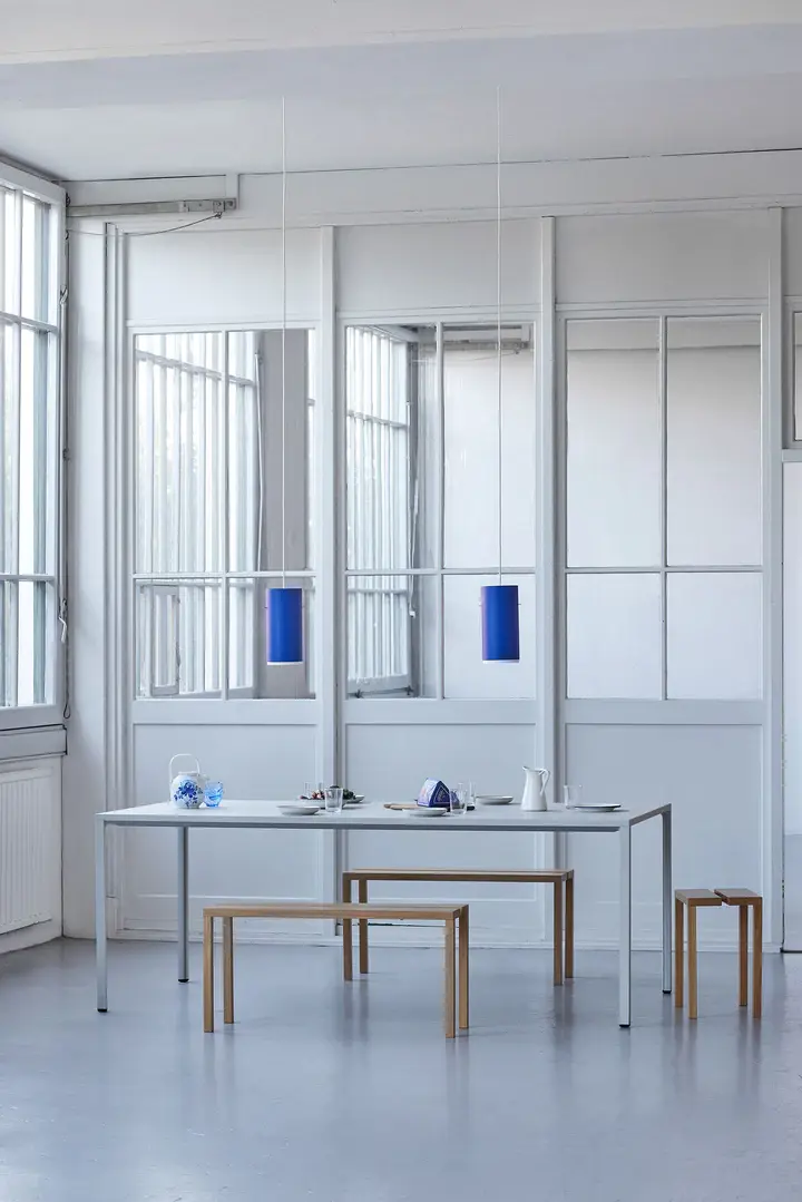 Tube Pendant, Pine Green, Small