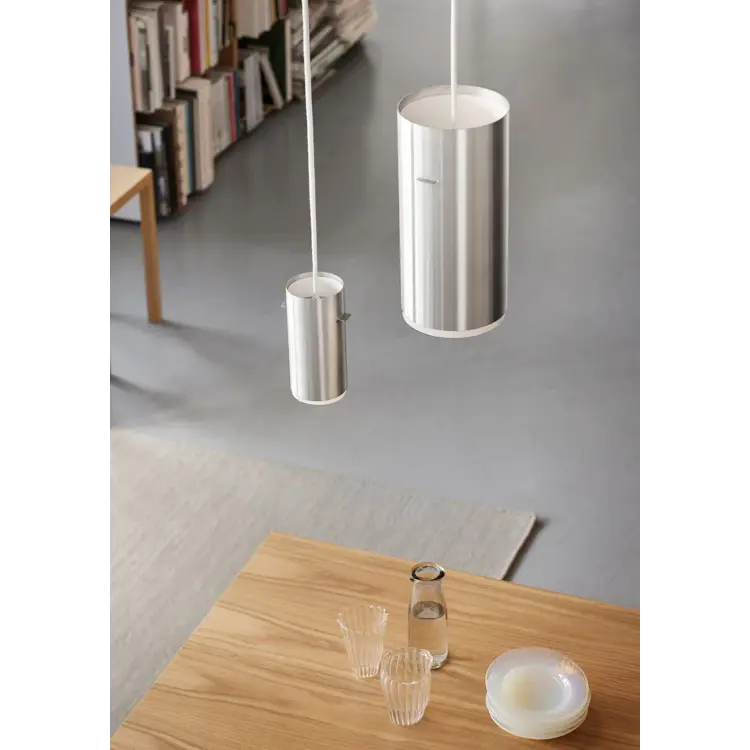 Tube Pendant, Pine Green, Small