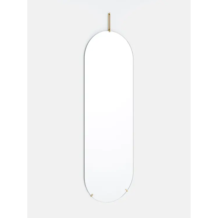 Wall Mirror, Ø70, Chrome