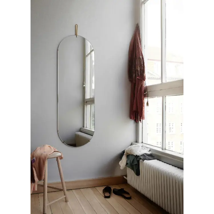 Wall Mirror, Ø70, Chrome