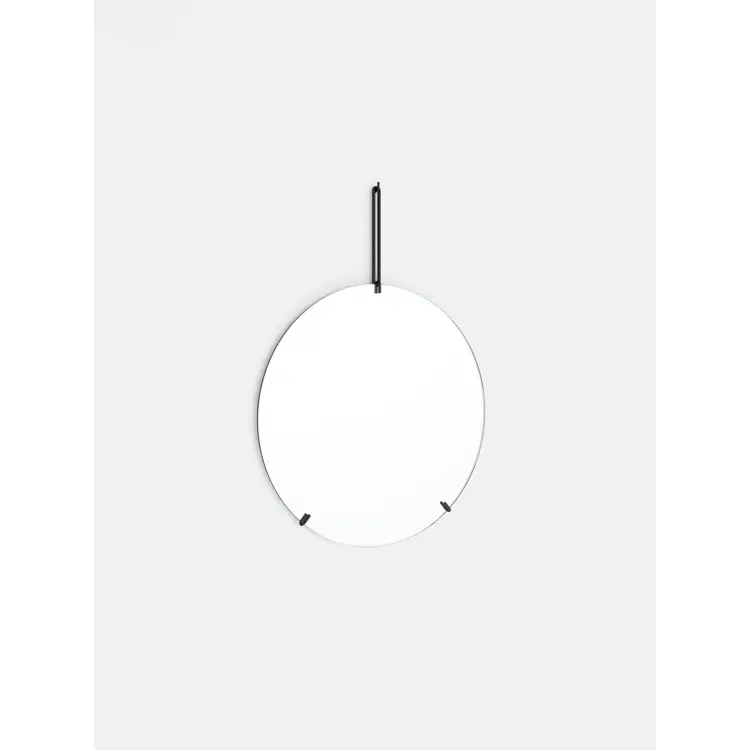 Wall Mirror, Ø70, Chrome