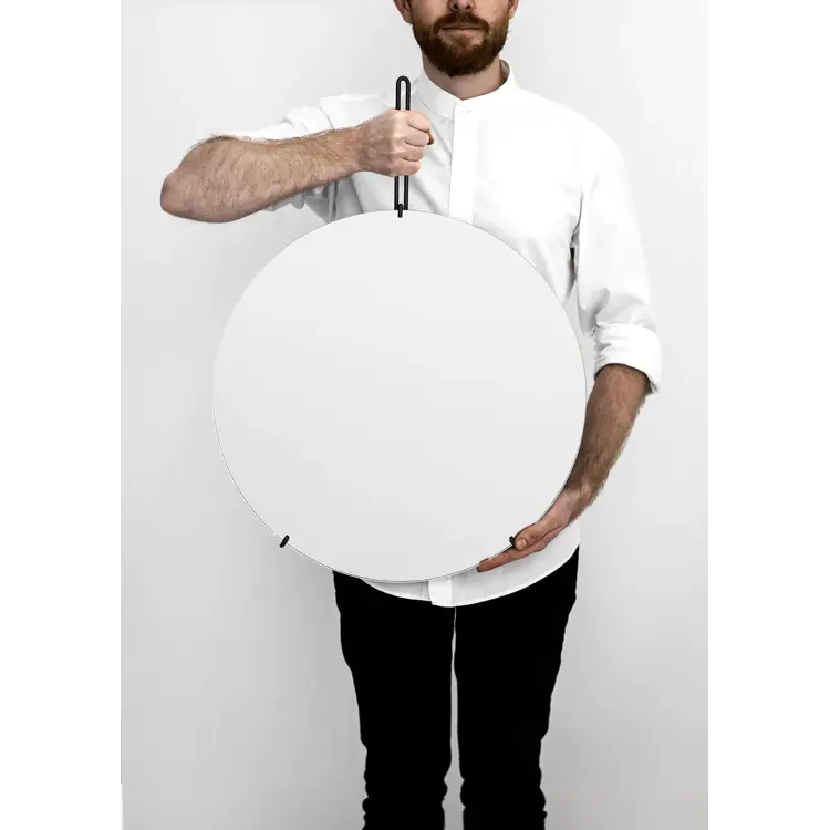 Wall Mirror, Ø70, Chrome