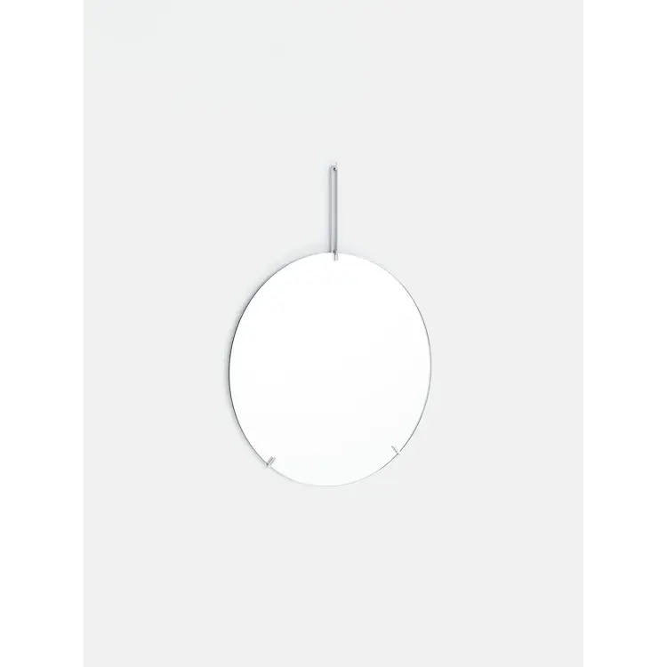 Wall Mirror, Ø70, Chrome