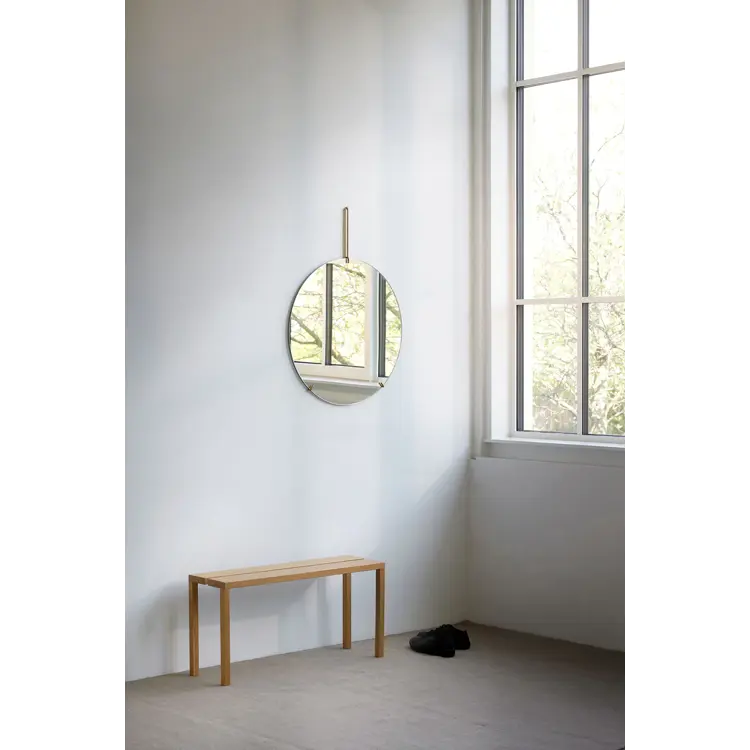 Wall Mirror, Ø70, Chrome