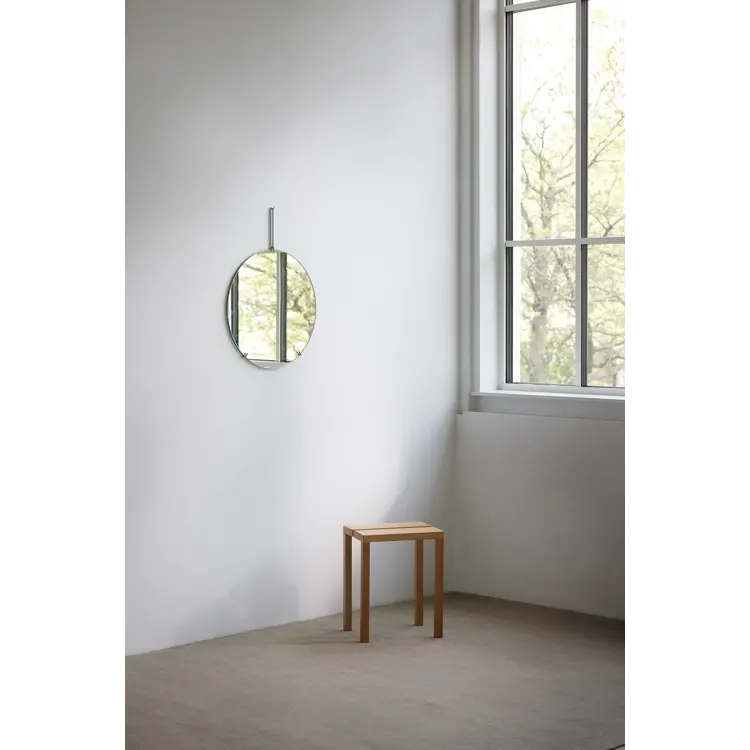 Wall Mirror, Ø70, Chrome