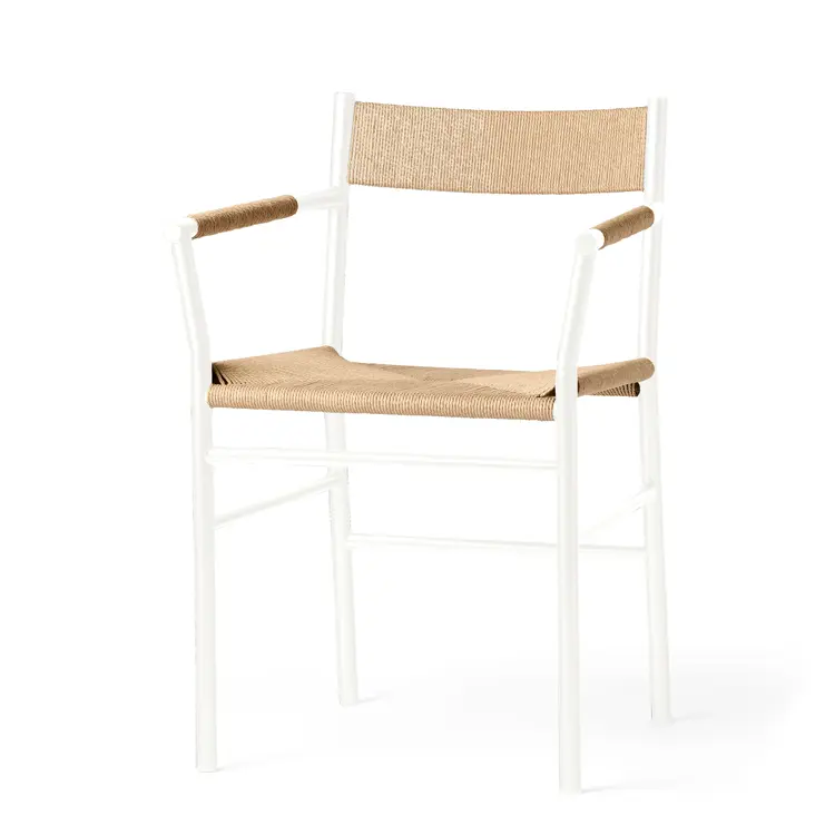 Cord Dinning Chair with Armrest