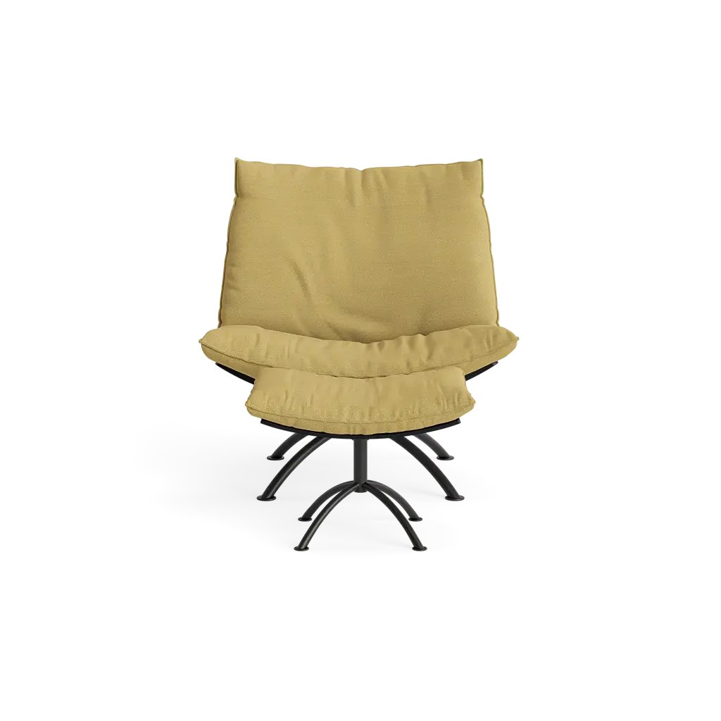 Primetime Armchair with Stool