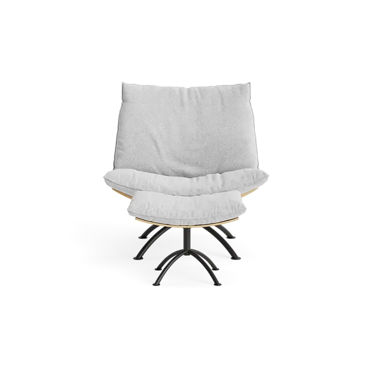 Primetime Armchair with Stool