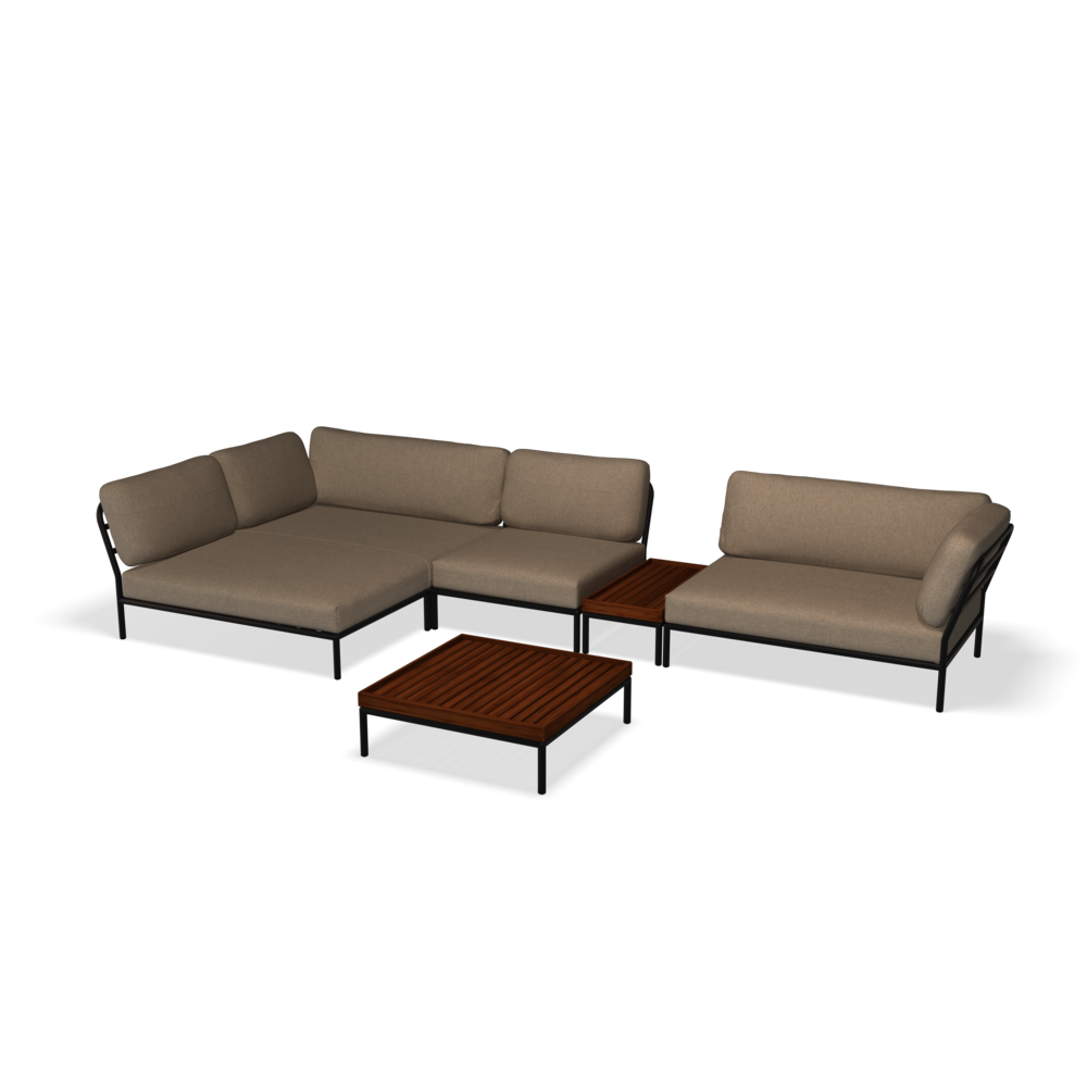 Level Cozy Eckmodul, links