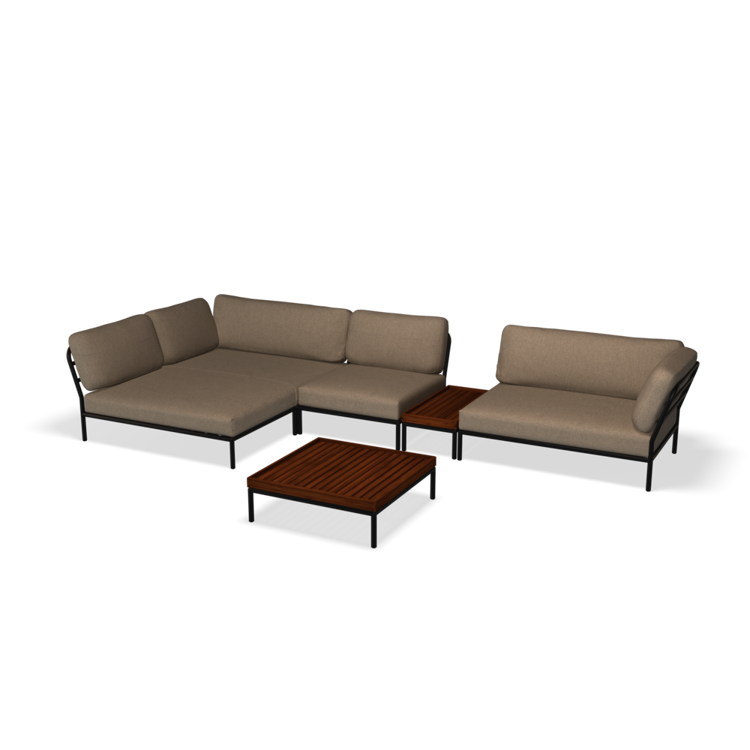 Level Cozy Eckmodul, links