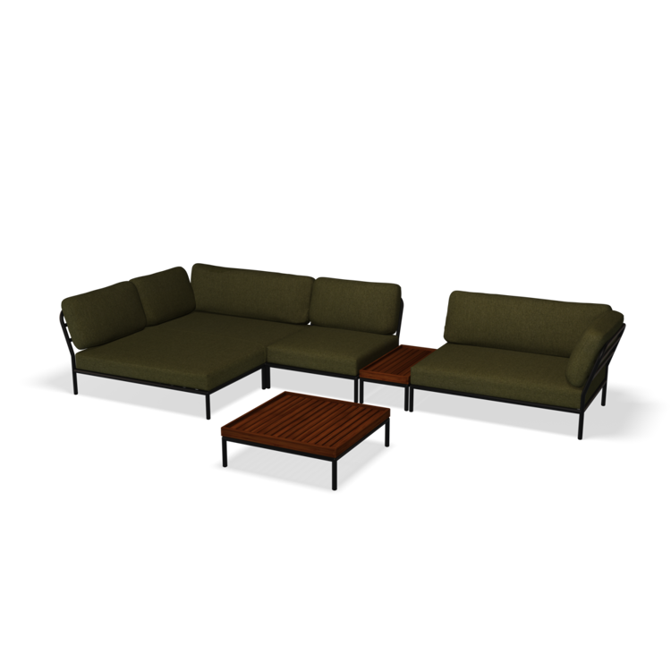 Level Cozy Eckmodul, links