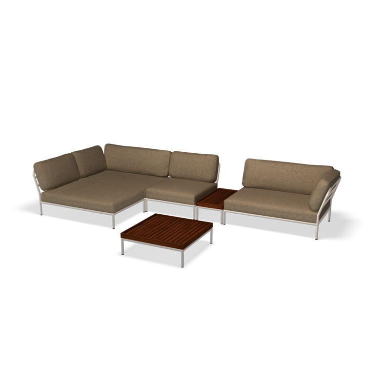Level Cozy Eckmodul, links
