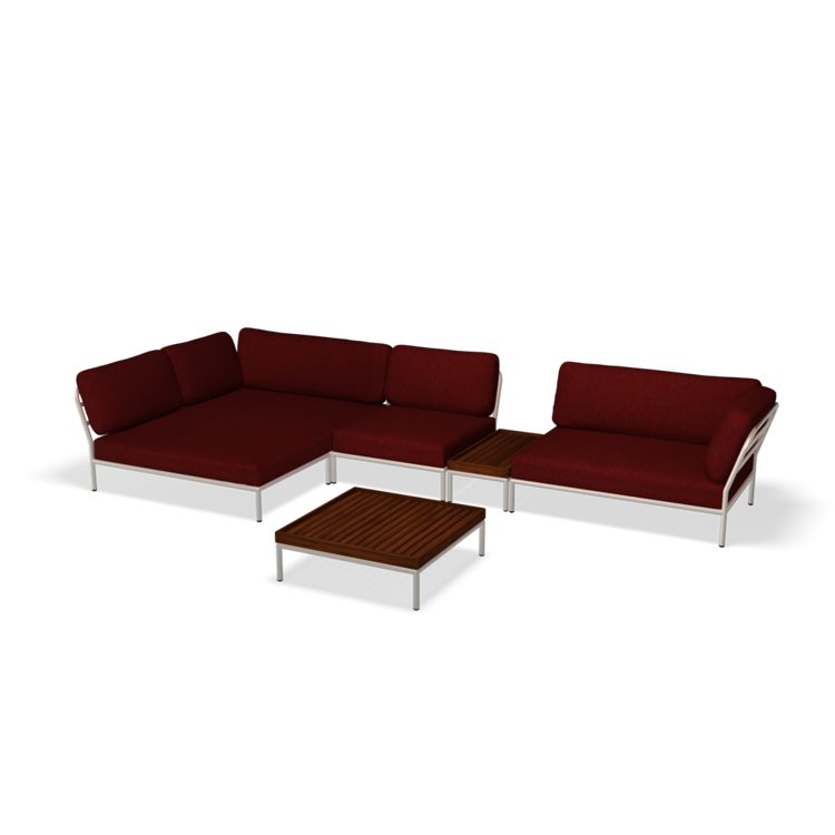 Level Cozy Eckmodul, links