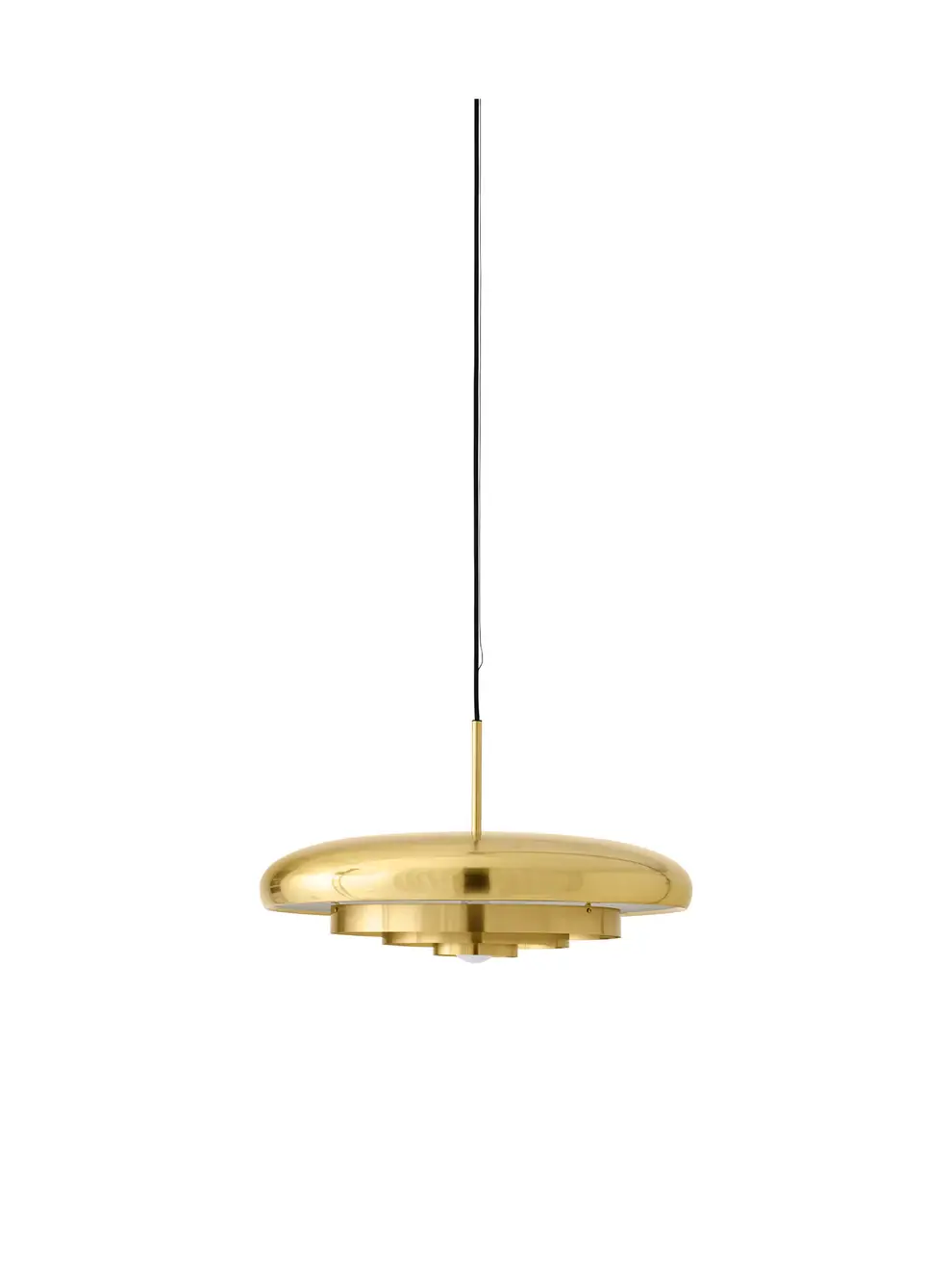 Resonant, Pendant, Brass