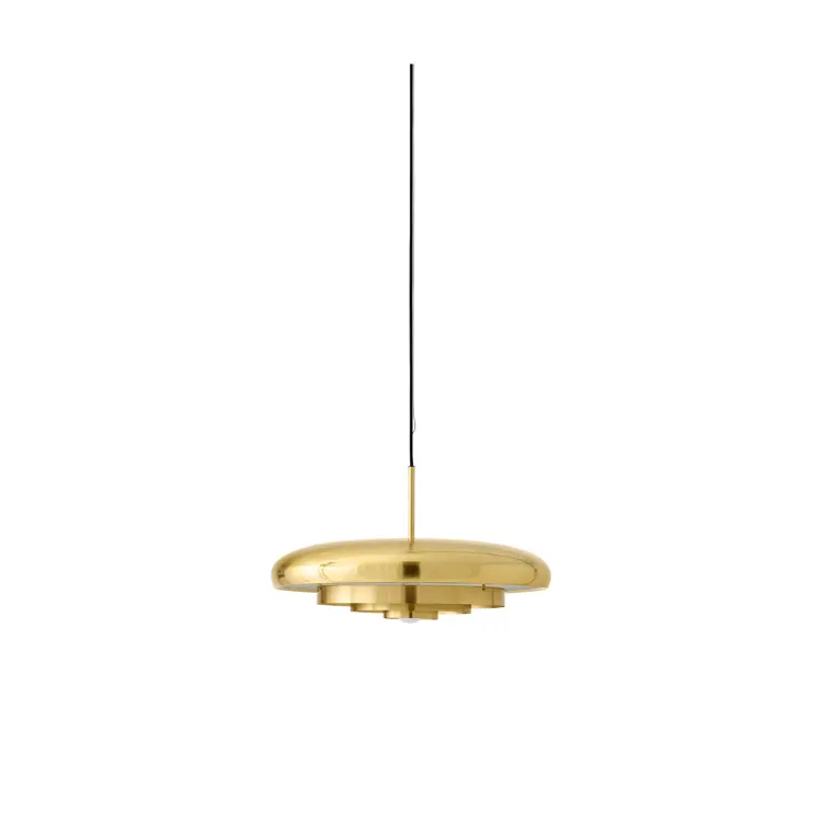 Resonant, Pendant, Brass