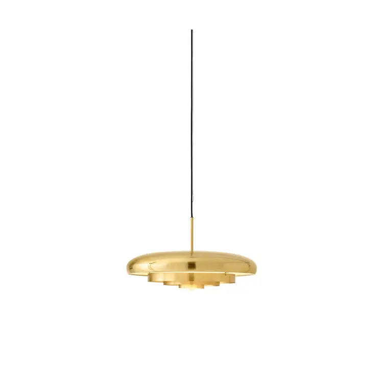 Resonant, Pendant, Brass
