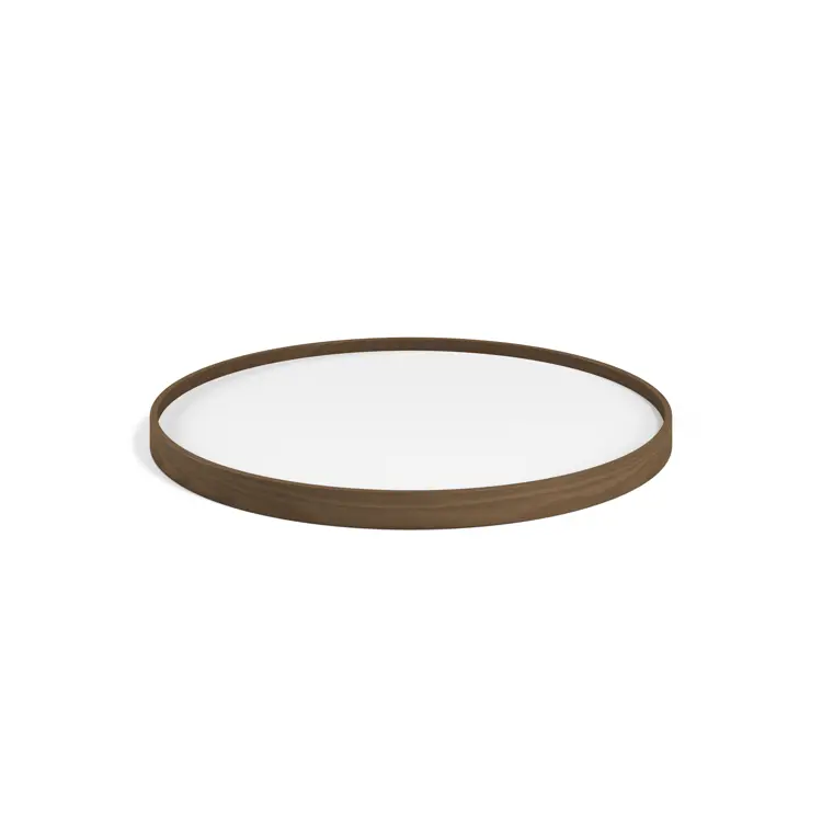 Bølling Serving Tray Model 50, Walnut, Oil, Water / Blue, Dark Blue