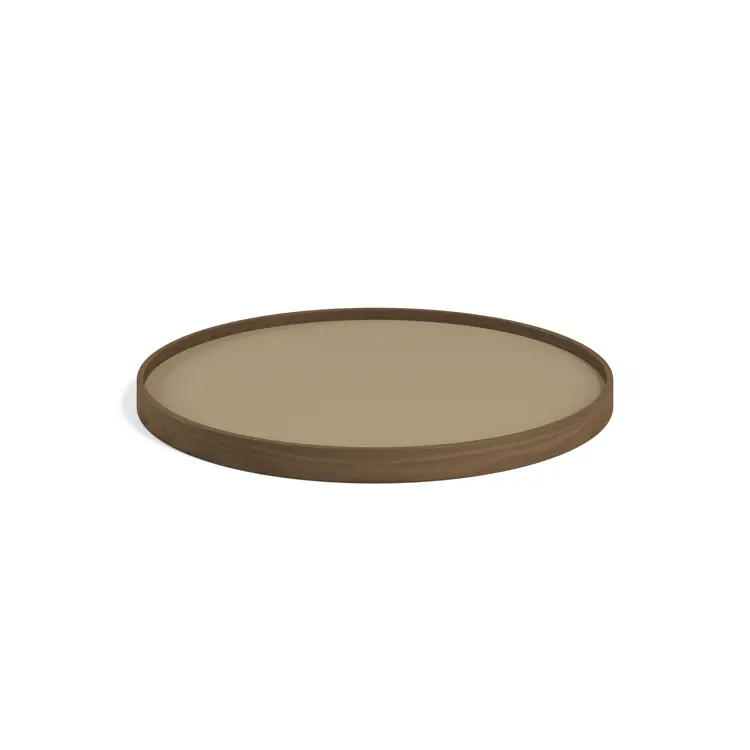 Bølling Serving Tray Model 50, Walnut, Oil, Water / Blue, Dark Blue