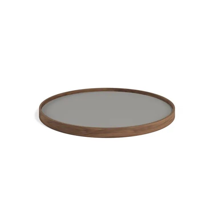 Bølling Serving Tray Model 50, Walnut, Oil, Water / Blue, Dark Blue