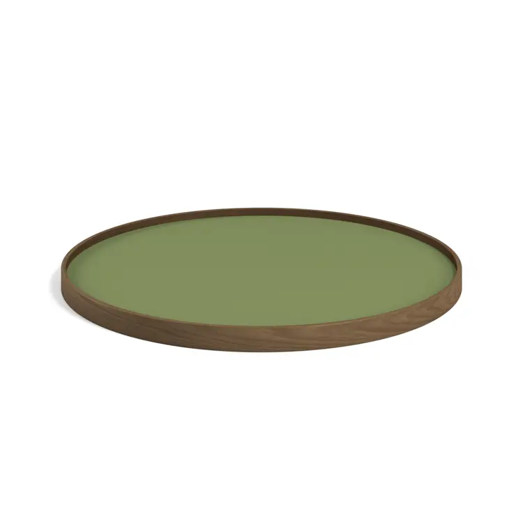 Bølling Serving Tray Model 60, Walnut, Oil, Water / Blue, Dark Blue