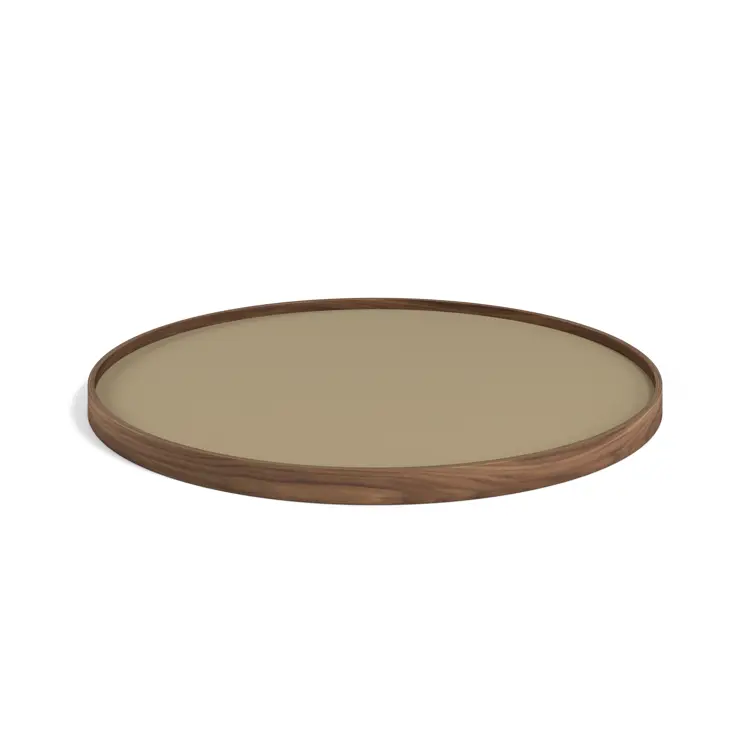 Bølling Serving Tray Model 60, Walnut, Oil, Water / Blue, Dark Blue