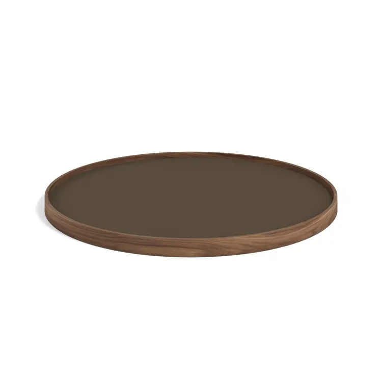 Bølling Serving Tray Model 60, Walnut, Oil, Water / Blue, Dark Blue
