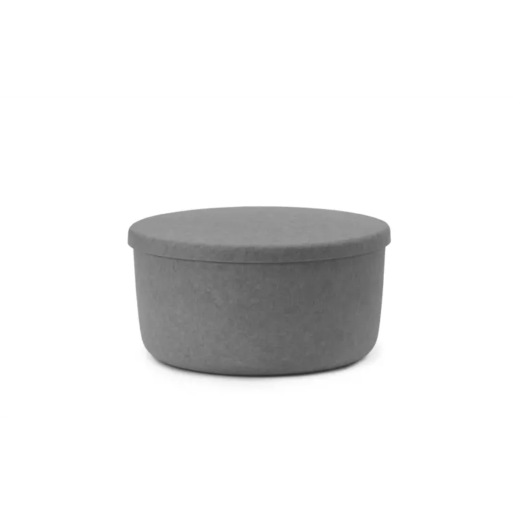 Hide Storage Pouf Large